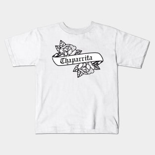 Chaparrita - vintage tattoo design Kids T-Shirt